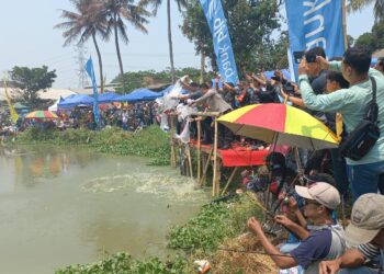 Ribuan Pemancing Padati Situ Rawa Arum
