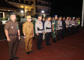 Pj Gubernur Banten A Damenta Tinjau Pengamanan Malam Pergantian Tahun 2025