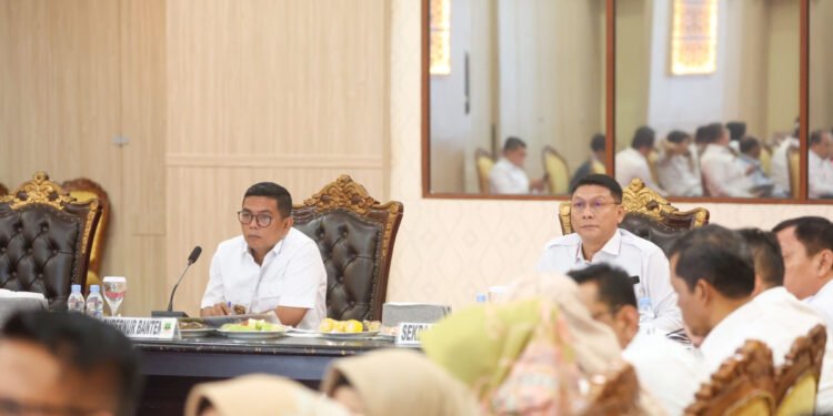 Pimpin Rapim, Gubernur Andra Soni Tekankan Optimalisasi Kinerja OPD