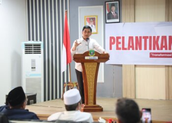 Wagub Dimyati Tekankan Kepemimpinan Berakhlak di Pelantikan Pemuda Muslimin Indonesia
