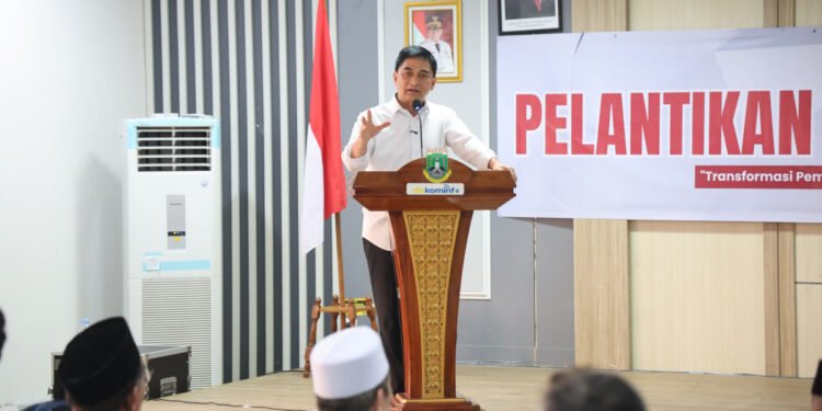 Wagub Dimyati Tekankan Kepemimpinan Berakhlak di Pelantikan Pemuda Muslimin Indonesia